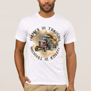 Tracteur - AGRICULTEUR EN FORMATION - T-shirt pays