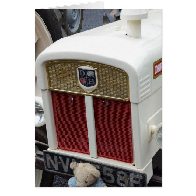 Tracteur britannique classique (Devant)