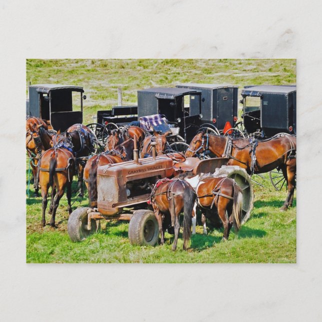 Tracteur comme carte postale Hitch (Devant)