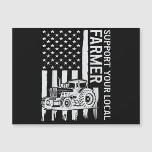 Tracteur d'agriculture patriotique Drapeau USA Fêt