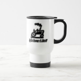 Tracteur il est comment je roule la tasse