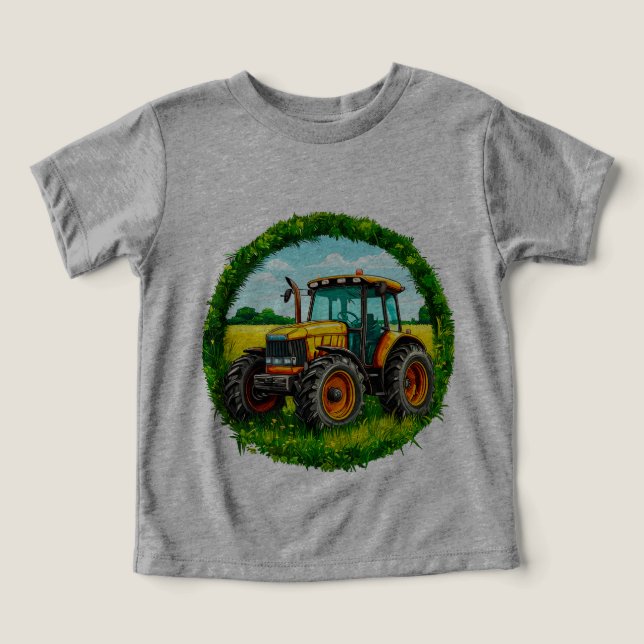 Tracteur jouet pour enfants (Design Recto)