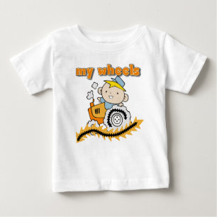 Tracteur mes T-shirts et cadeaux de roues