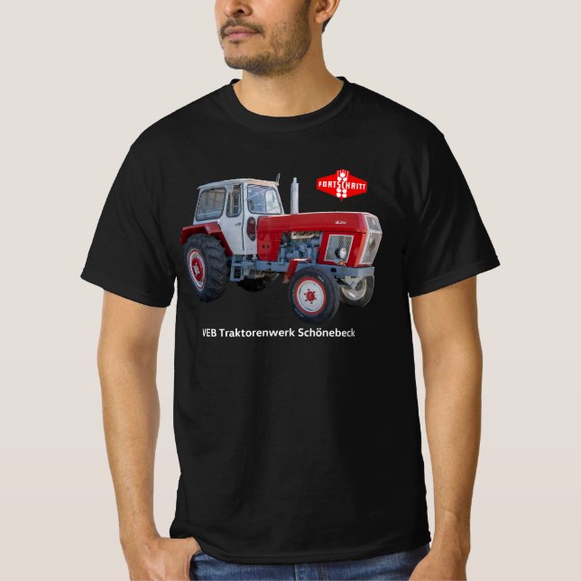 Tracteur progrès ZT 300 T-shirt (Devant)