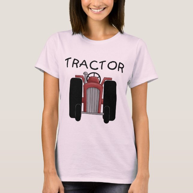 TRACTEUR - T-shirts et cadeaux rouges (Devant)