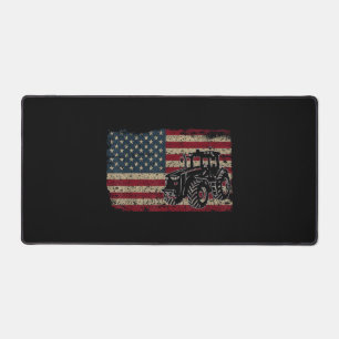 Tracteurs agricoles Drapeau USA Cadeau patriotique