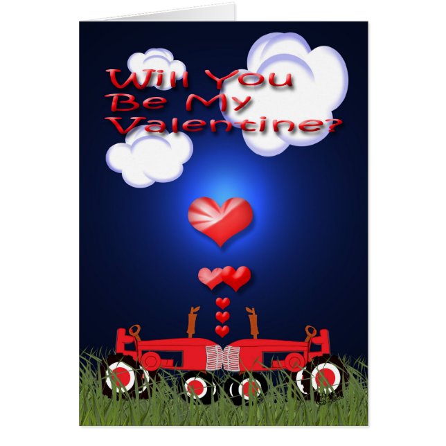 Tracteurs de baiser sous les coeurs (Devant)
