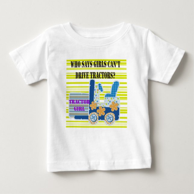 Tractor Girl Tshirts et cadeaux (Devant)