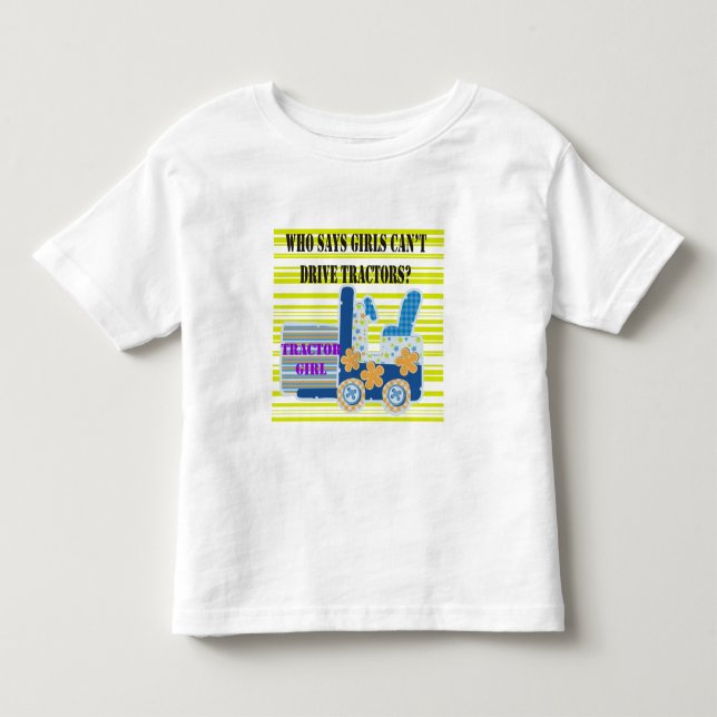 Tractor Girl Tshirts et cadeaux (Devant)
