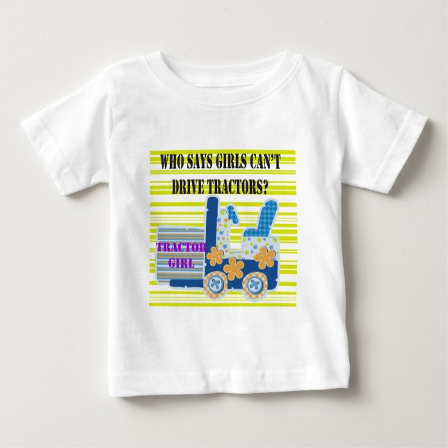 Tractor Girl Tshirts et cadeaux (Devant)