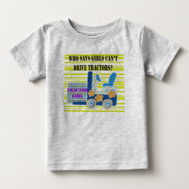 Tractor Girl Tshirts et cadeaux (Devant)