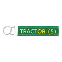 Tractor Keychain
