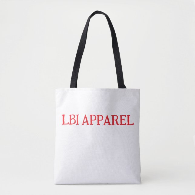 TRADEMARKED LBI APPAREL TOTE BAG (Devant)
