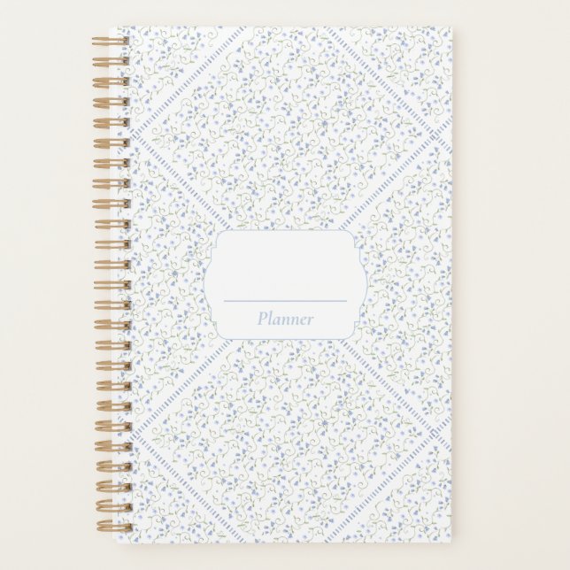 Traditional Blue | Planificateur (Devant)