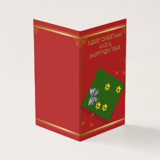 Traditional Christmas Wishes-Folded Card