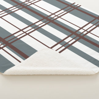Traditional Plaid Smoke Grey, Deep Burgandy, White