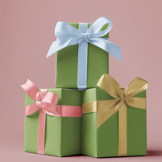 Traditionnel - Vert doux - Feuilles de papier à en (Créateur téléchargé)