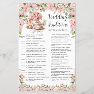 Traditions de mariage de mariage floral rose thé