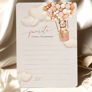 Traditions familiales Baby shower de ballons d'our