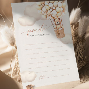 Traditions familiales Baby shower de ballons d'our