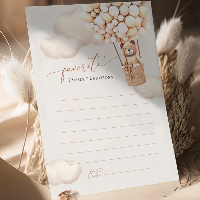 Traditions familiales Baby shower de ballons d'our (Créateur téléchargé)