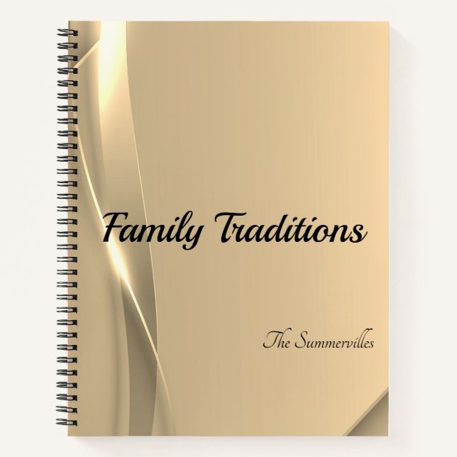 Traditions familiales et Journal des recettes | Go (Devant)