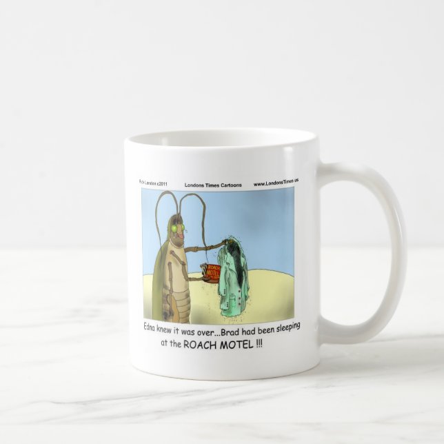 Tragédie @ Roach Motel Funny Cadeaux Mugs Tee - sh (Droite)