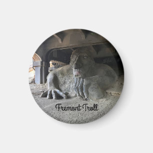 Trail Fremont de Seattle #1 Magnet rond