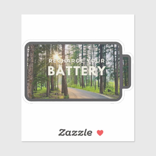 Trail Recharge Sticker (Feuille)