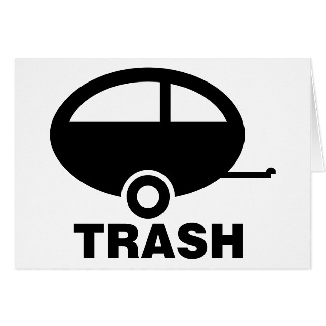 Trailer Trash ~ RV Travel Camping (Devant horizontal)