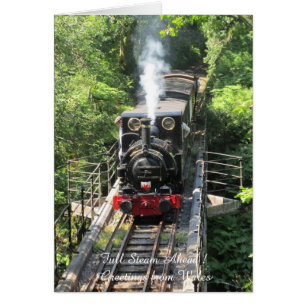 Train à vapeur gallois.