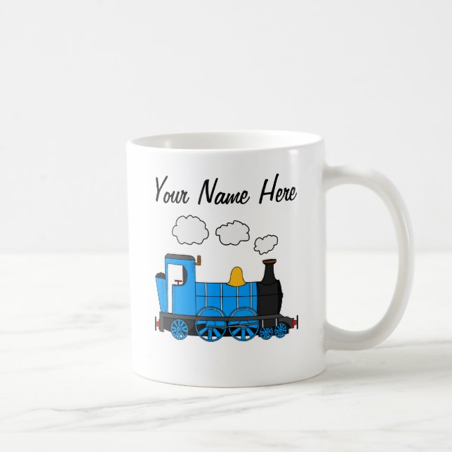 Train à vapeur sur mesure Mug Railroad passionné ( (Droite)