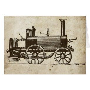 Train Antique Toy Moteur de train à vapeur