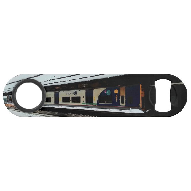 Train bleu et jaune (Devant (Horizontal))