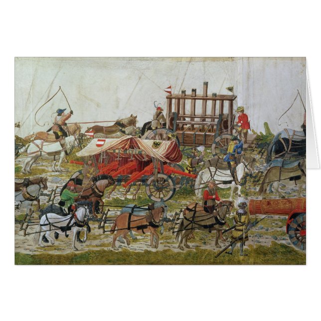 Train d'artillerie de Maximilian I (Devant horizontal)