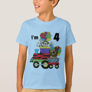 Train de la Jungle 4ème Anniversaire Tshirts et ca