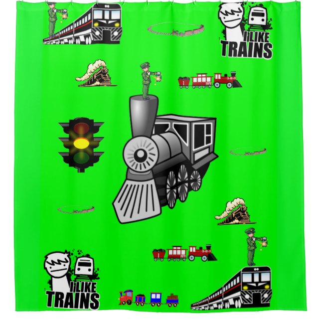 Train de rideau de douche (Devant)