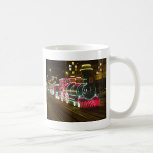 Train de tram - tasse d'illuminations de Blackpool