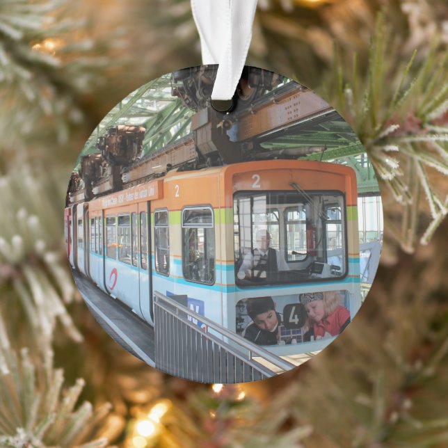 Train flottant Orange Blue Wuppertal (Arbre)