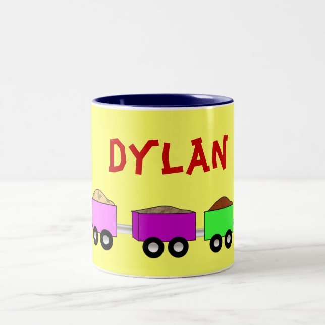 Train Mug - personnalisé (Centre)