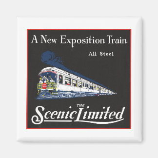Train pittoresque - Magnet