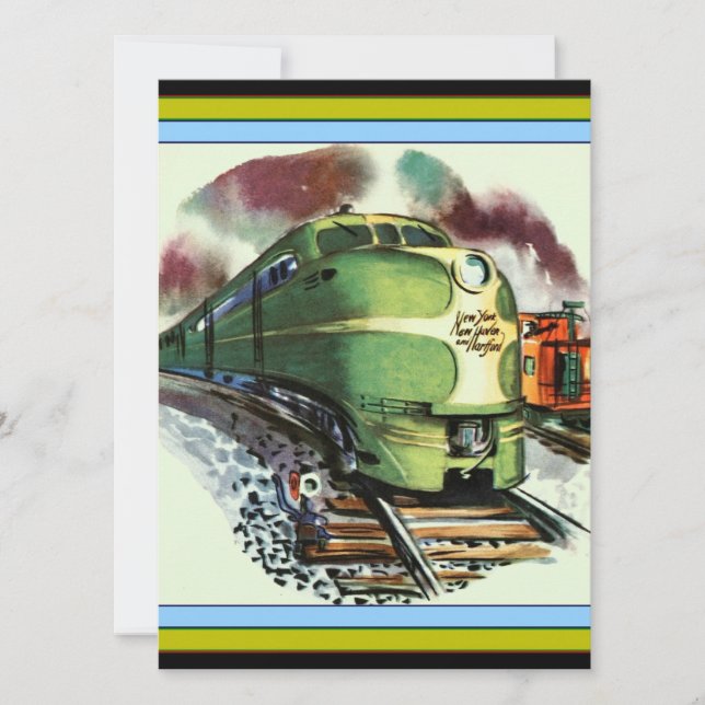 Train vintage (Devant)