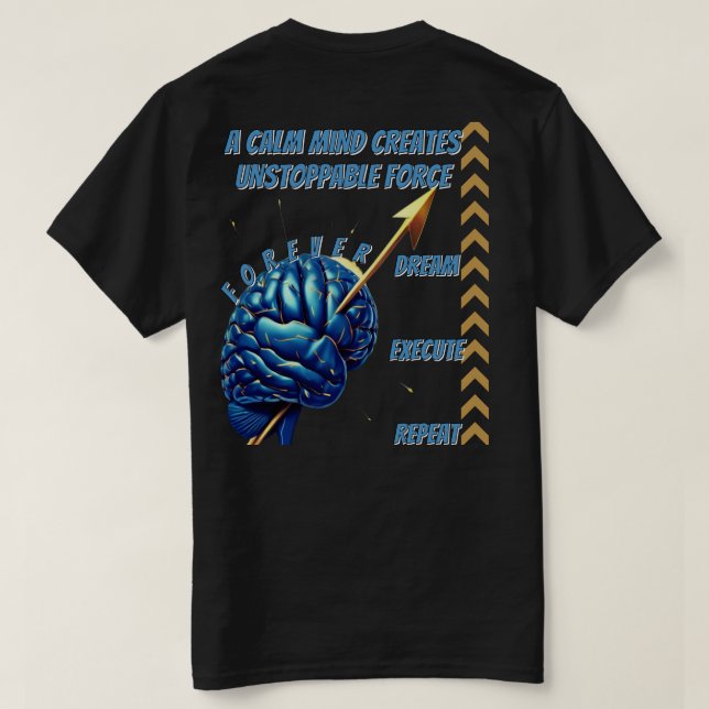 Train Your Mind Like a Warrior Strength T-Shirts (Design dos)