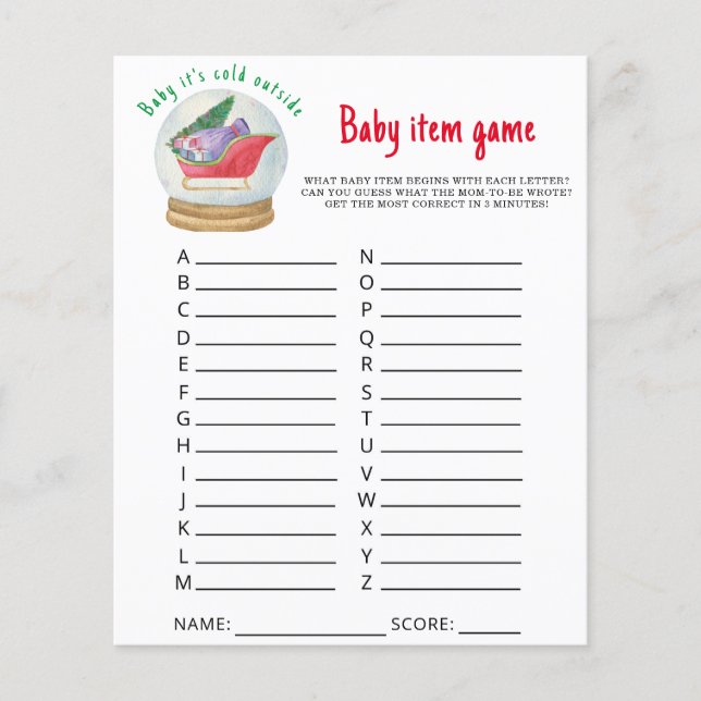 Traîneau du Père Noël - Jeu d'objets pour bébé. Je (Devant)