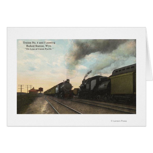 Trains #4 et #5 Passage (Devant horizontal)