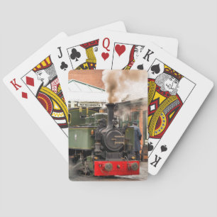 TRAINS À VAPEUR CARTES DE JEU
