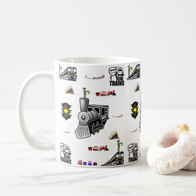 trains de tasse (Avec donut)