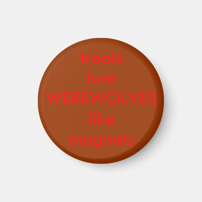 traite le leurre WEREWOLVES comme des magnets (Devant)