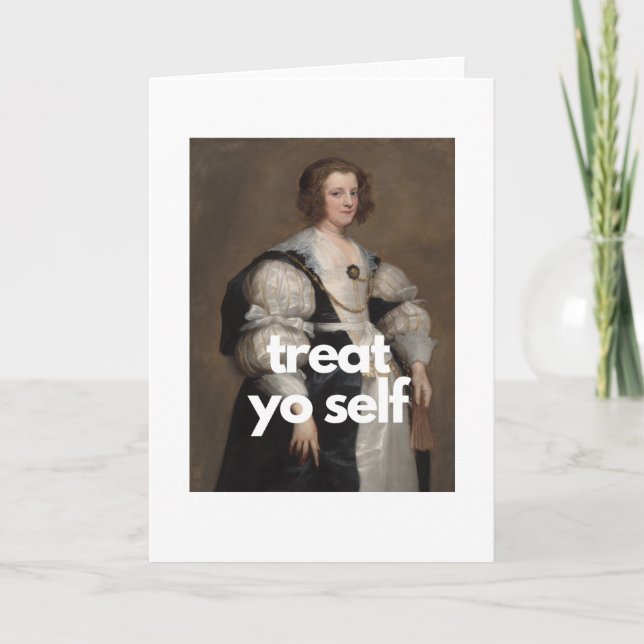 traite toi-même - carte de voeux de birthday avec  (Devant)
