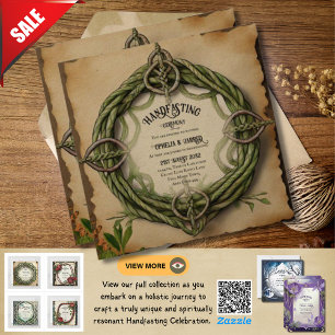 TRAITEMENT DES INVITATIONS CELTIC KNOTS KRAFT